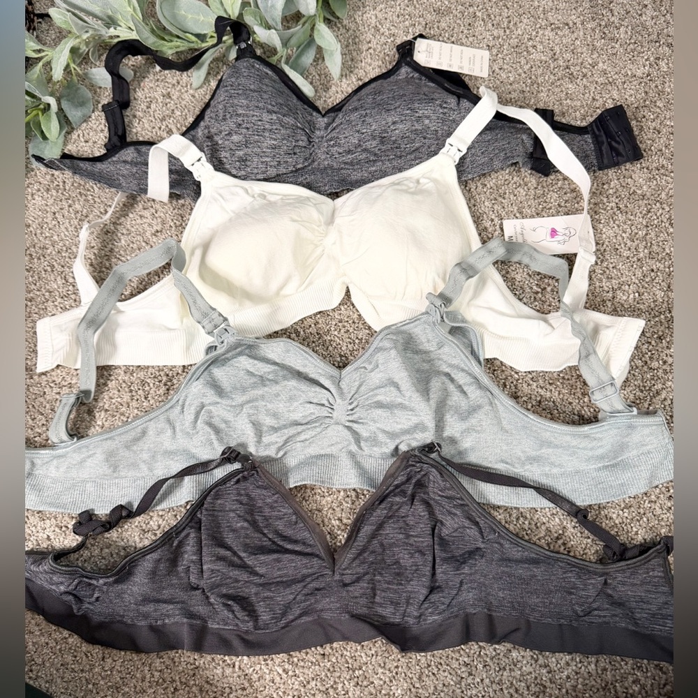 4 Pack Bundle Nursing Bras